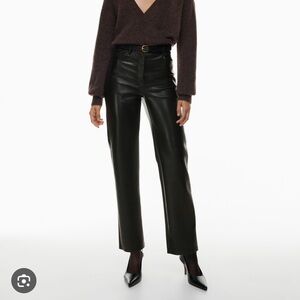 Wilfred Melina Black Straight Leg Pants